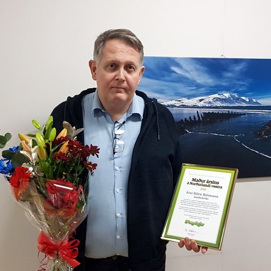 Maður ársins 2021 að mati lesenda Feykis, Árni Björn Björnsson. Nú er komið að vali á manni ársins 2022.