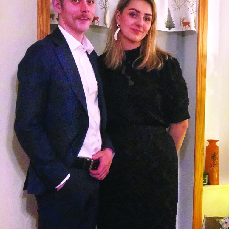 Guðjón Ólafur og Kristín Rós. MYND AÐSEND.