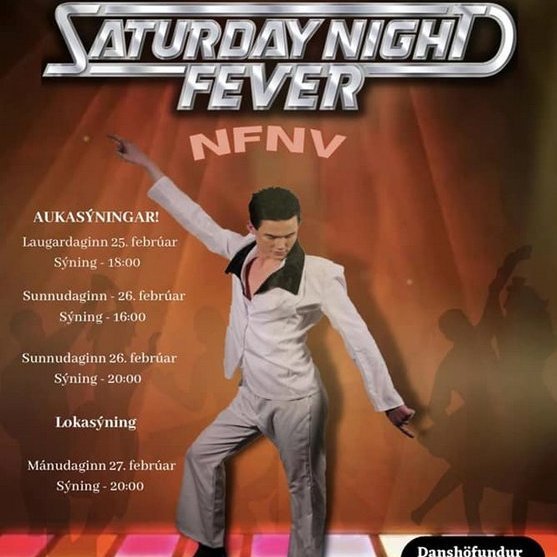 Leikrit NFNV hefur fengið frábærar viðtökur og uppselt alla vikuna en nú hefur verið settar á aukasýningar um helgina og lokasýning á mánudag.