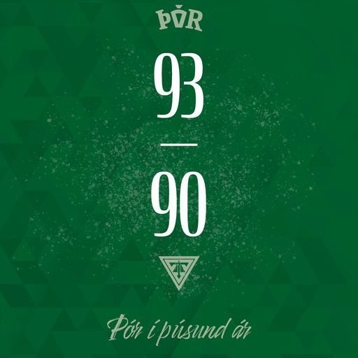 Þórsarar voru ánægðir með sigurinn í gær enda sagði á Facebook-síðu þeirra: 