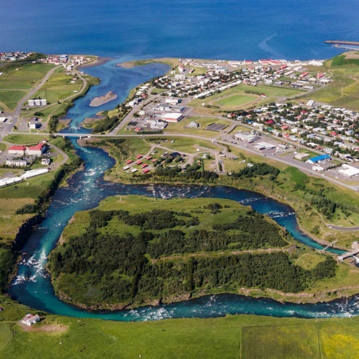 Blönduós. Mynd: Róbert Daníel Jónsson