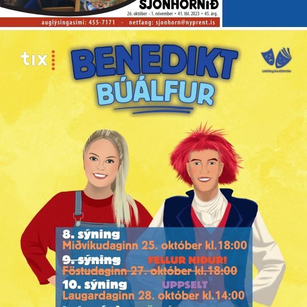 Forsíðan á tbl 41:)