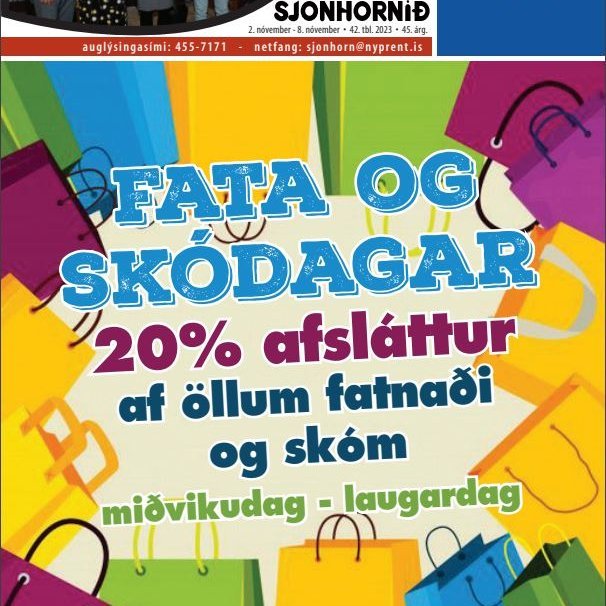 Sjónhorn vikunnar kom út í gær - varst þú búin að skoða það?