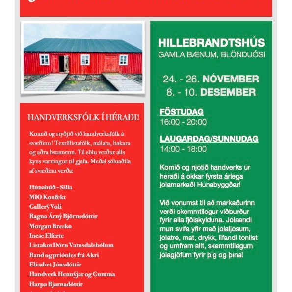 Auglýsing viðburðar. MYND AÐSEND