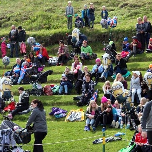 Frá 17. júní hátíðarhöldum á Sauðárkróki 2016. Mynd: Berglind Þorsteinsdóttir.