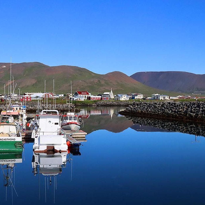 Frá Skagaströnd. MYND: ÓAB
