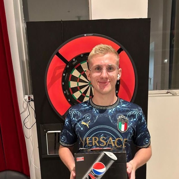 Viktor Smári sigurvegari í sjöundu umferð Vetrarmótaraðarinnar. Mynd aðsend.