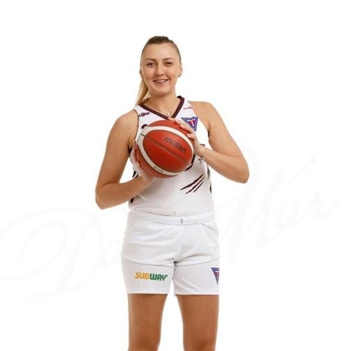 Emese Vida var stigahæst í leik á móti KR en hún setti 30 stig niður. MYND: DAVÍÐ MÁR.