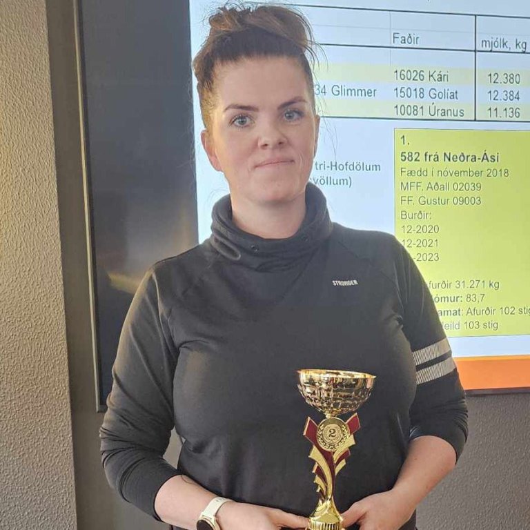 Guðrún Þórdís Halldórsdóttir nýkjörinn formaður FKS. MYND GUÐRÚN KRISTÍN