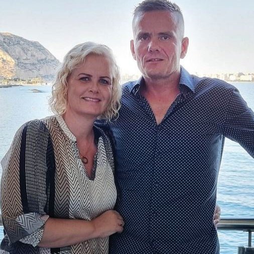 Sigrún og Óli Viðar í útlöndum. MYND AÐSEND