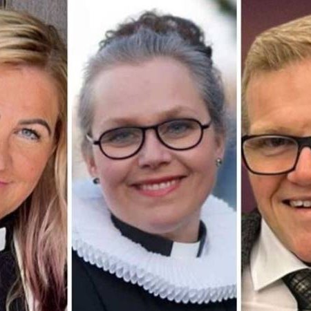 sr.Guðrún, sr.Elínborg og sr. Guðmyndur Karl. MYND KIRKJAN.IS