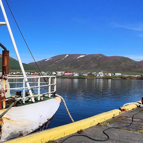 Skagaströnd sumarið 2022. MYND: ÓAB