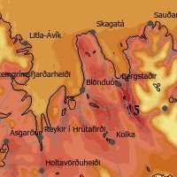 Mynd snippuð af vedur.is