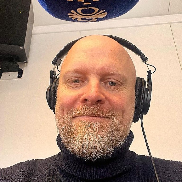 Svona líta útvarpsmenn út. AÐSEND MYND