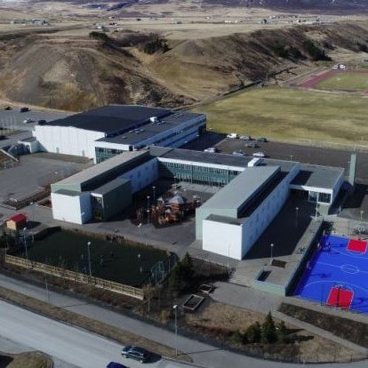 Árskólasvæðið. Mynd tekin af arskoli.is