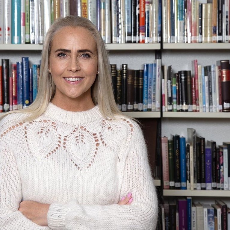 Álfhildur Leifsdóttir. MYND GG.