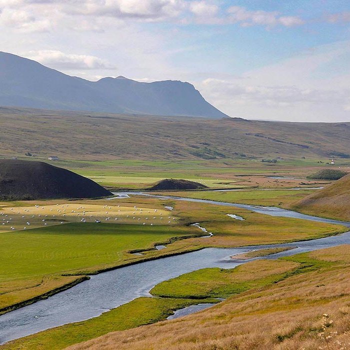 Vatnsdalurinn fagri. MYND: ÓAB