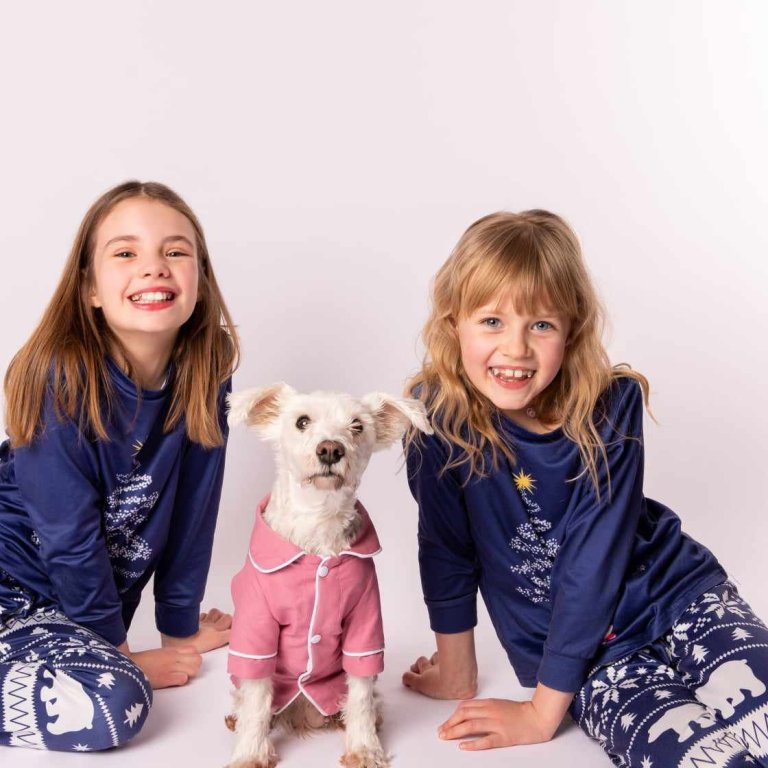 Hafdís Hrönn, Hneta og Ásdís Pála, allar í náttfötum. MYNDIR: AÐSENDAR