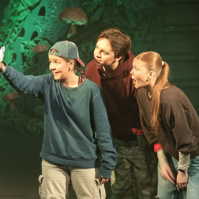 Mynd úr sýningunni. MYND RÓBERT DANÍEL