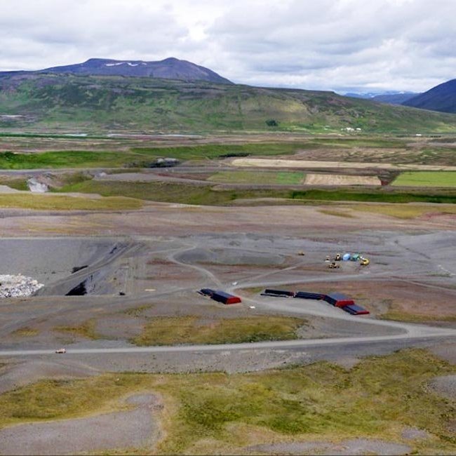Urðunarsvæðið í Stekkjarvík. MYND AF HEIMASÍÐU