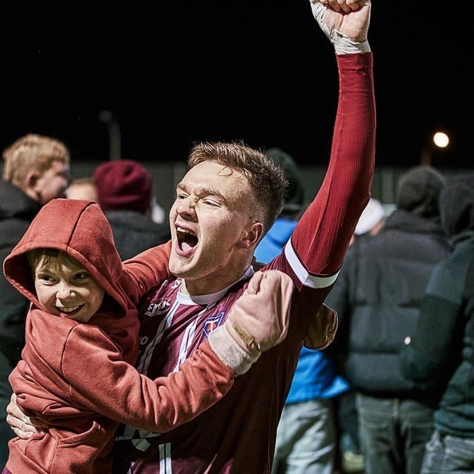 Jónas Aron á Sauðárkróksvelli. MYND: SIGURÐUR INGI