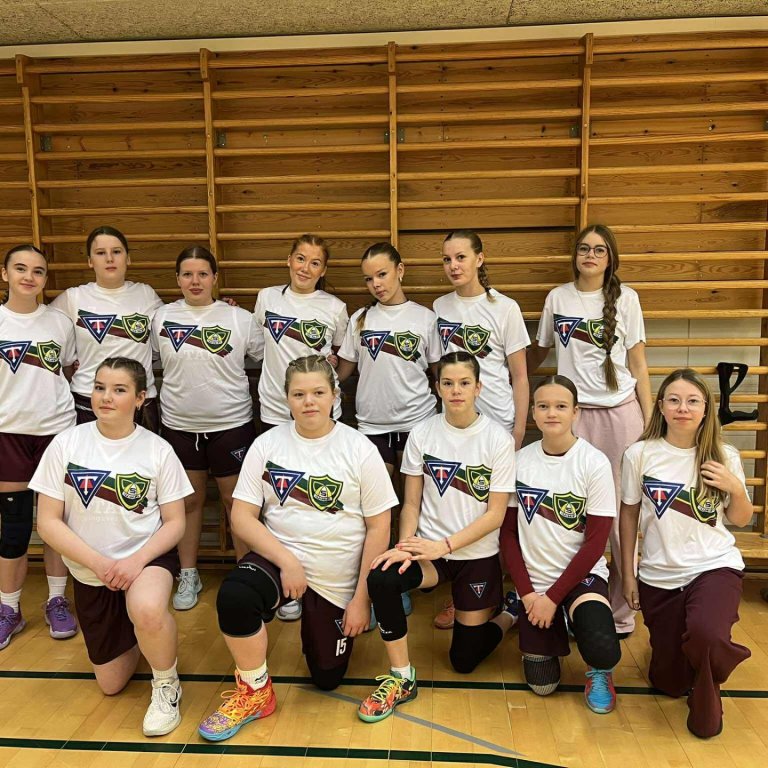 Efri röð: Embla Björg Gísladóttir, Rakel María Pálmadóttir, Vigdís Hekla Gunnarsdóttir, Ellen Día Dúfudóttir, Íris Ösp Elefsen, María Hrönn Helgadóttir og Indíana Ósk Björnsdóttir. Neðri röð: Bjarklind Ingibjörg Káradóttir, Ásthildur Guðný Sævarsdóttir, Brynhildur Heiða Valgarðsdóttir, Elín Björk Friðþjófsdóttir og Sigurbjörg Sól Daðadóttir.