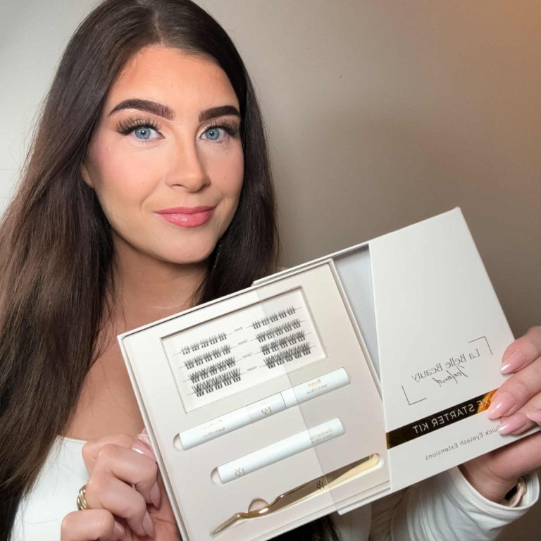 Pálína með augnhárin vinsælu. MYND AÐSEND