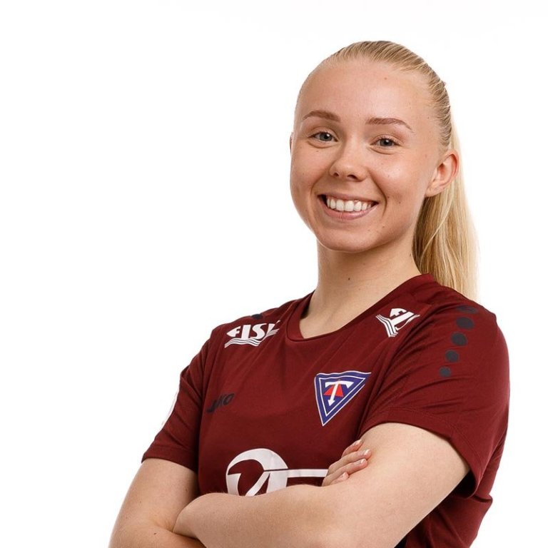 María Dögg í Tindastólstreyjunni fyrir nokkrum árum. MYND: DAVÍÐ MÁR