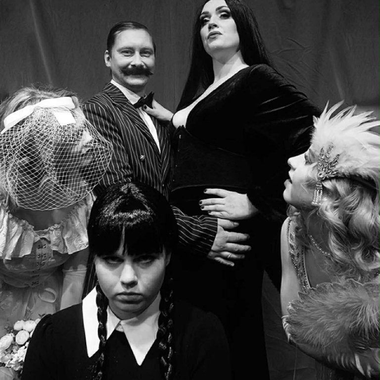 Addams fjölskyldan. MYND ALDÍS OLGA JÓHANNESDÓTTIR