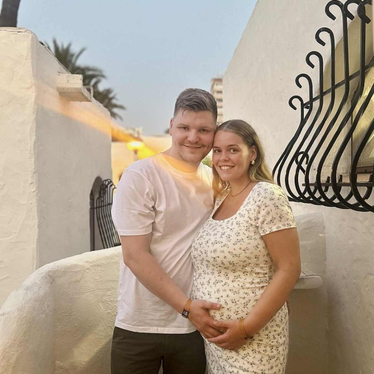 Daníel og Selma Björt. MYND AÐSEND