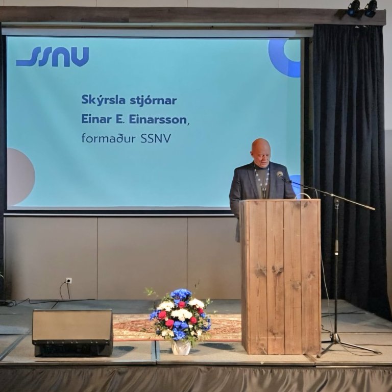 Einar Einarsson formaður SSNV. Mynd: ssnv.is