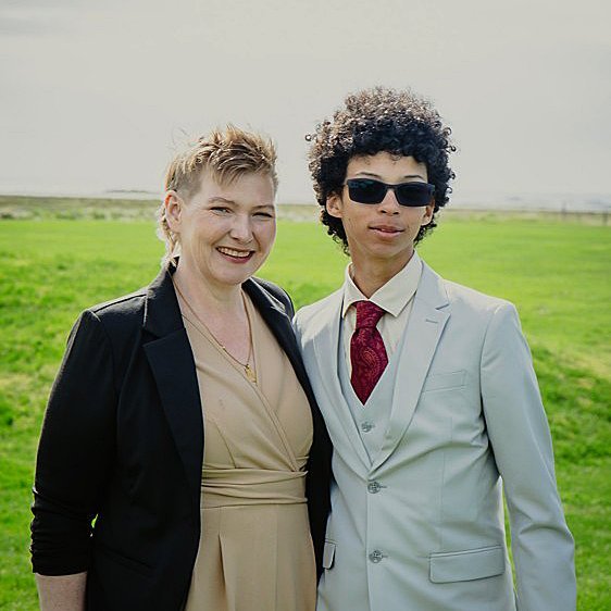 Elfa Björk og Sigri. MYND AÐSEND