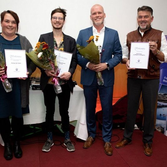 Frá afhendingu viðurkenninganna. Mynd: northiceland.is