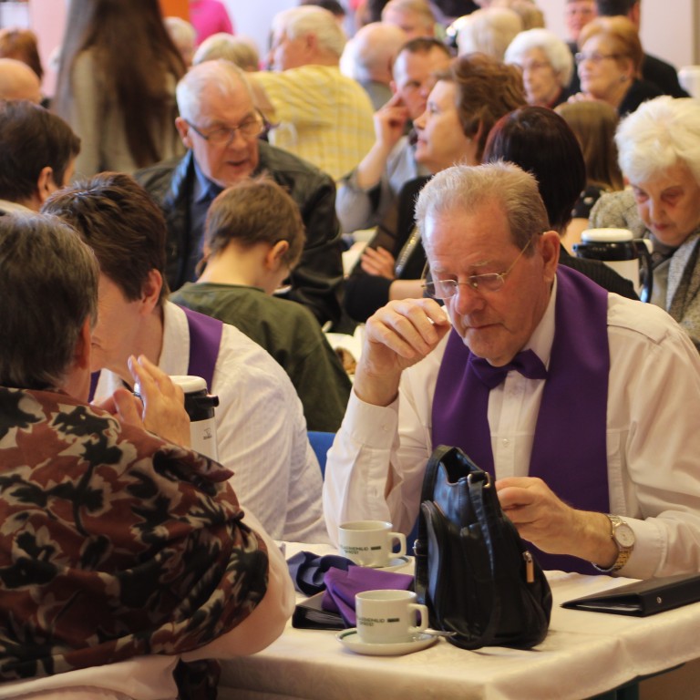 Frá 1. maí hátíðarhöldum á Sauðárkróki 2015. Mynd: KSE