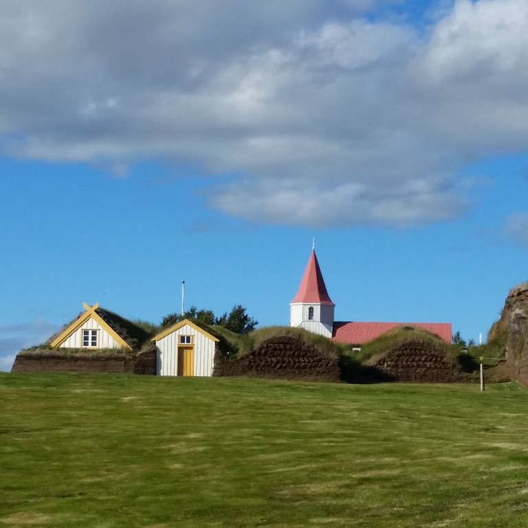 Haustblíða í Glaumbæ. Mynd: KSE