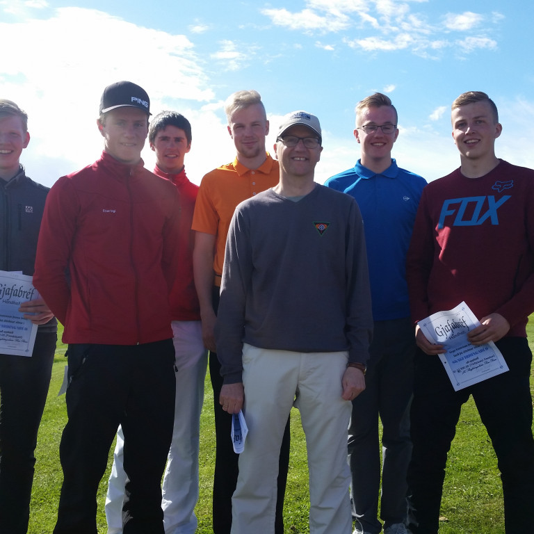 Flottir kappar í mótslok. Mynd: Gss.is.