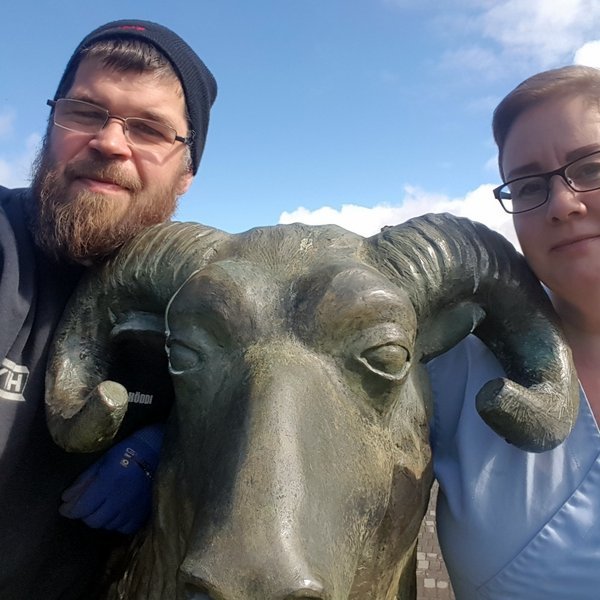 Matgæðingarnir Guðrún Helga og Hörður. Aðsend mynd.
