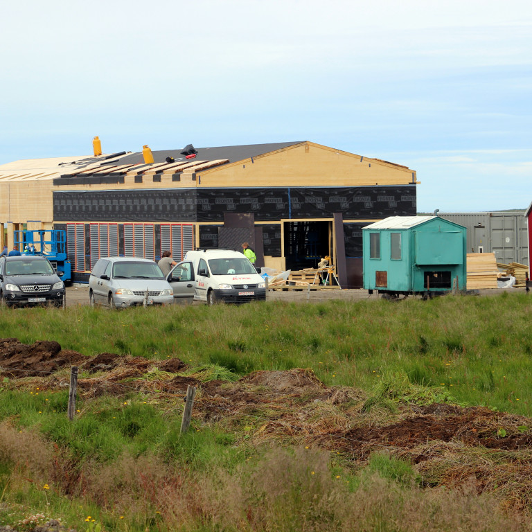 Verðandi gagnaver.  Myndir: LAM