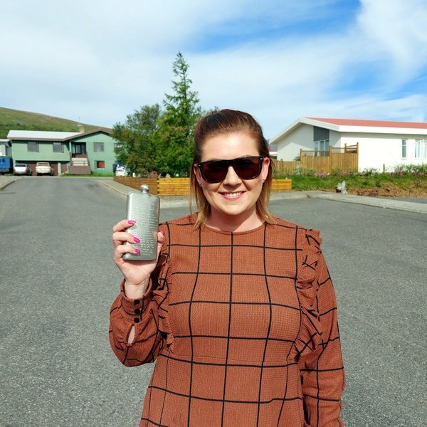 Margrét Helga Hallsdóttir, sigurvegari í Sólstöðumóti GSS. Aðsend mynd.