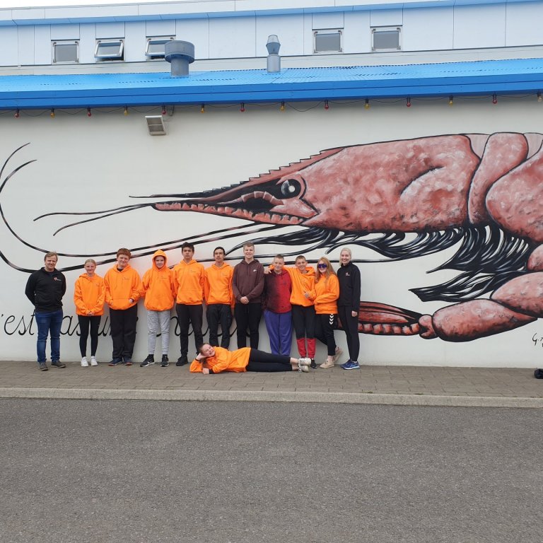 Þátttakendur á Sauðárkróki í Sjávarútvegsskólanum