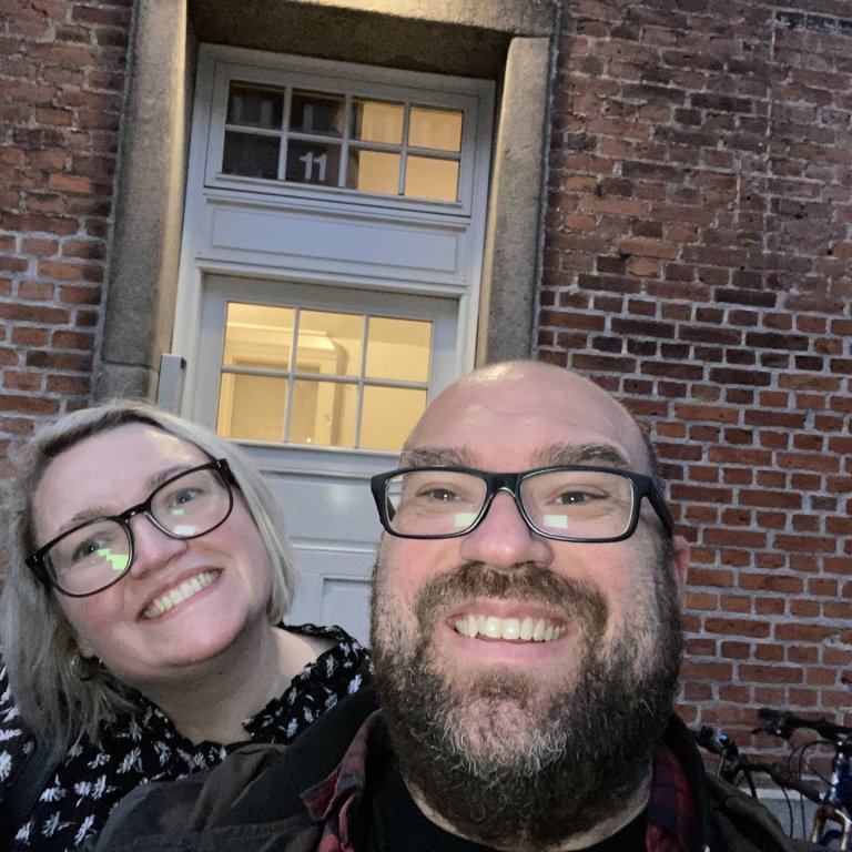 Sólveig Hulda og Vilhelm. Mynd aðsend