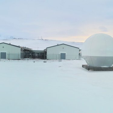 Gervihnattafjarskipti á Blönduósi