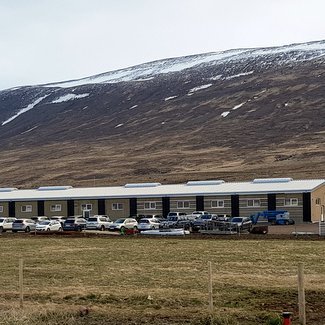 Fjölmenn vígsla hesthússins á Staðarhofi