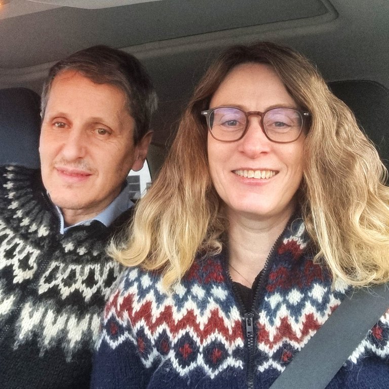 Einar og Hrafnhildur á ferð og flugi. MYNDIR AÐSENDAR