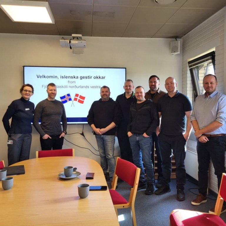 Kennarar FNV í Danmörku. MYND FNV