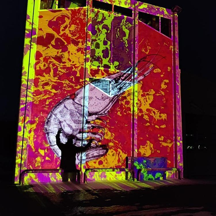 Það verður ýmislegt sem gleður augað á Skagaströnd sunnudags- og mánudagskvöld. MYND: NES LISTAMIÐSTÖÐ