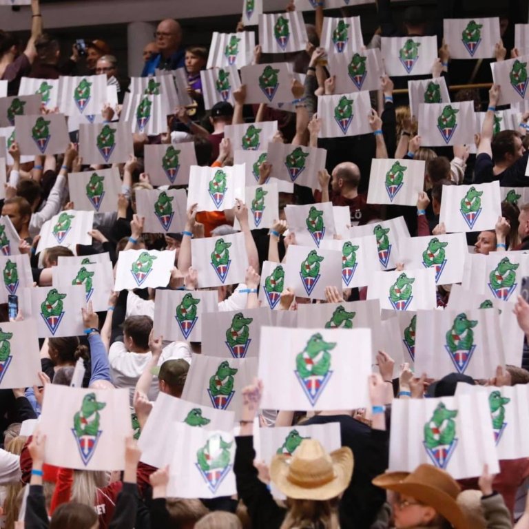 Fyrir Tindastól! MYND: DAVÍÐ MÁR