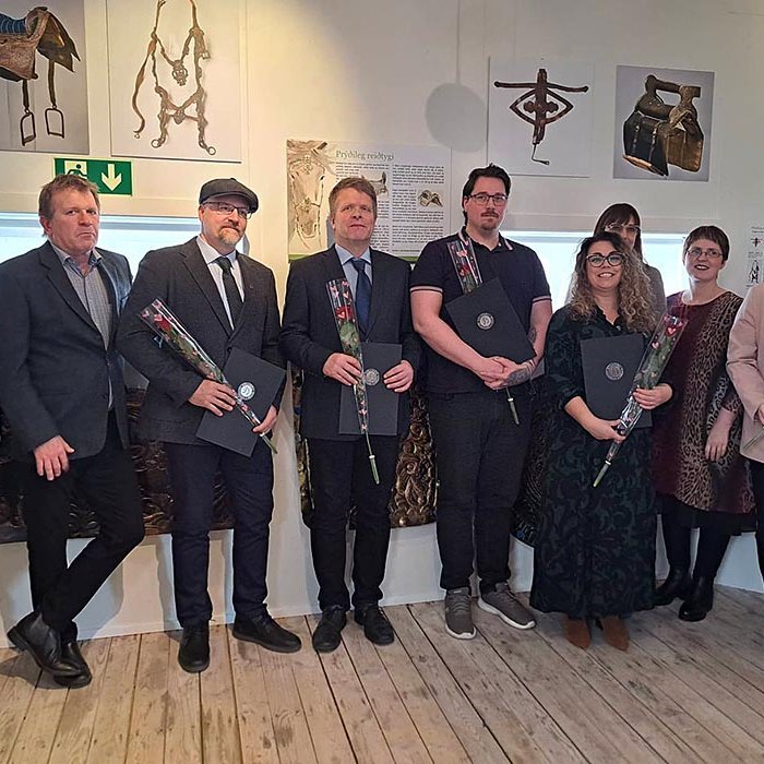 Frá brautskráningu síðastliðinn föstudag. MYNDIR: LAUFEY HARALDSDÓTTIR