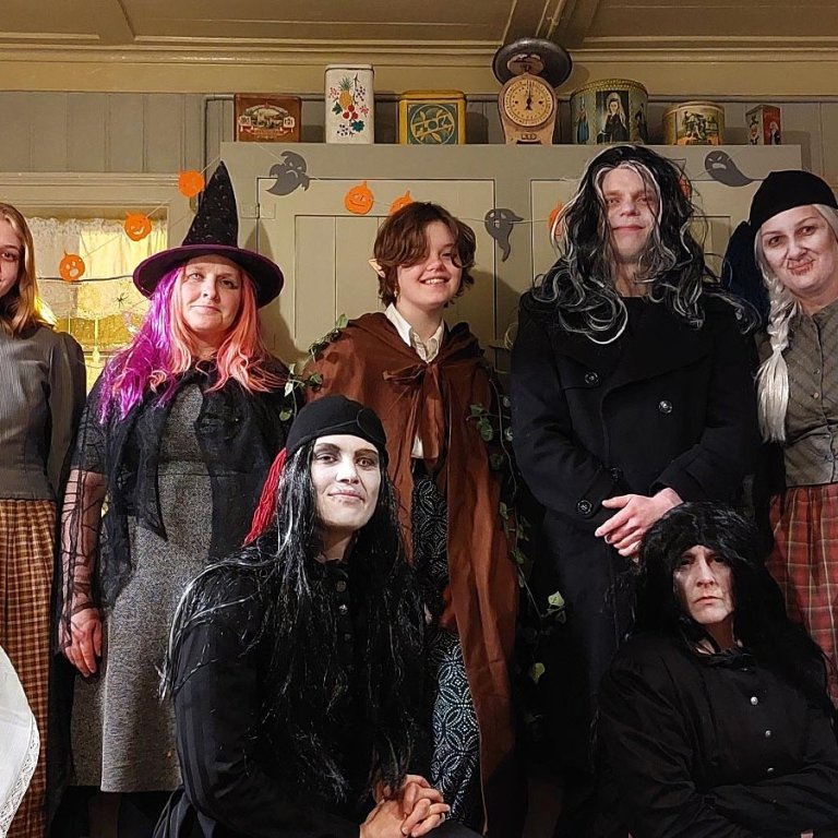 Frá hrekkjavöku í Byggðasafni Skagfirðinga í Glaumbæ. MYNDIR AF FACEBOOK-SÍÐU SAFNSINS