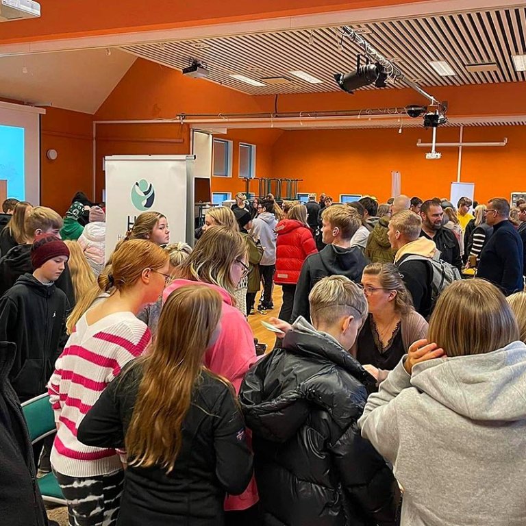 Það var fín mæting á Starfamessuna 2022. MYNDIR: STEINUNN GUNNSTEINSDÓTTIR